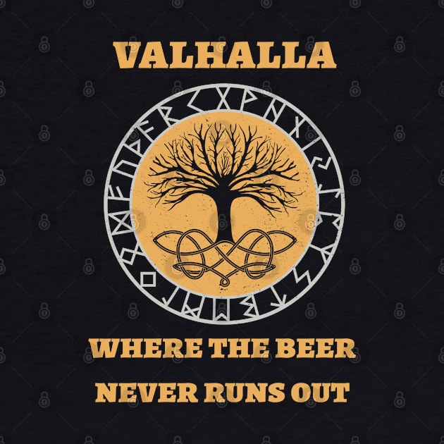 Valhalla where the beer never runs out by Poseidon´s Provisions